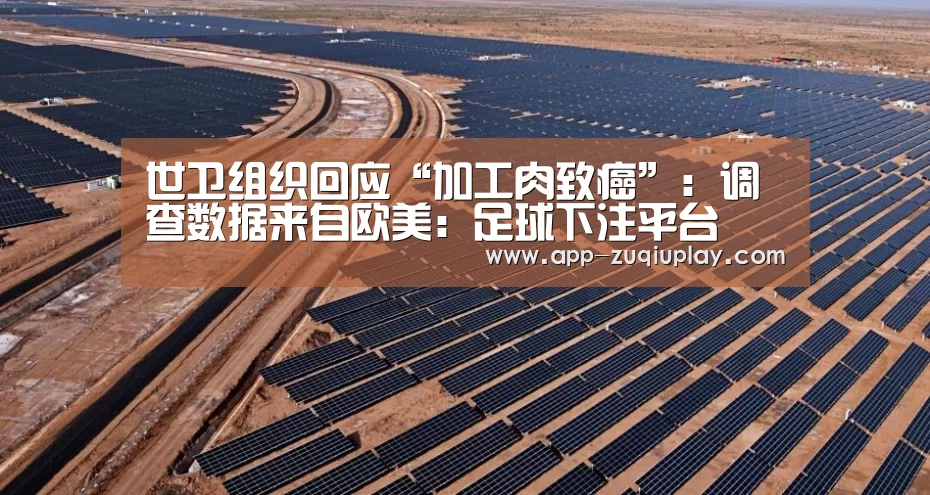 世卫组织回应“加工肉致癌”:调查数据来自欧美:足球下注平台(图4) 足球下注平台